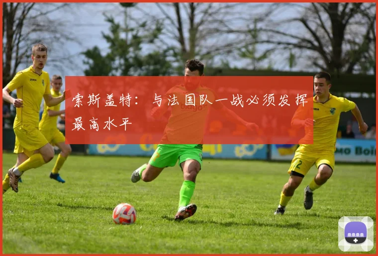 索斯盖特：与法国队一战必须发挥最高水平